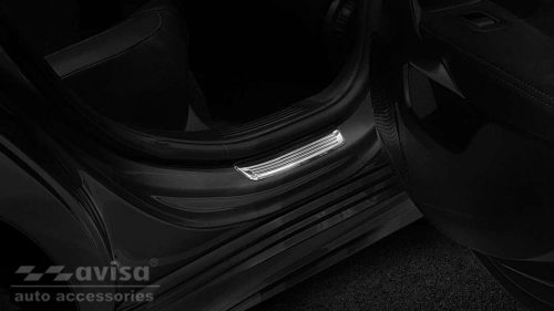 Mercedes A-Classe 2018- (W177, matt, hátsó) Avisa 2db-os küszöbvédő