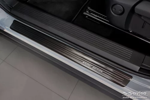 Nissan Qashqai 2021- (sötét-matt) Avisa 4db-os küszöbvédő