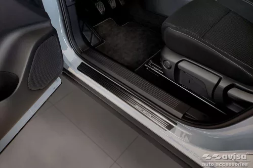 Nissan Qashqai 2021- (sötét-matt) Avisa 4db-os küszöbvédő