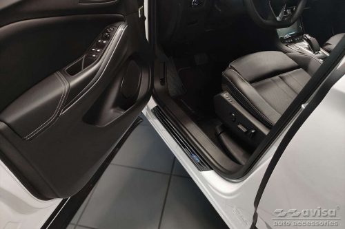 Opel Grandland X 2017- (sötét-fényes) Avisa 4db-os küszöbvédő