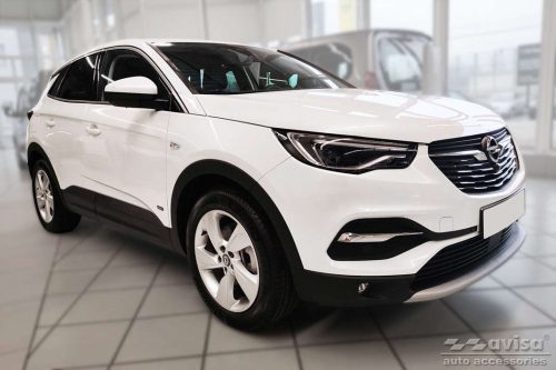 Opel Grandland X 2017- (sötét-fényes) Avisa 4db-os küszöbvédő