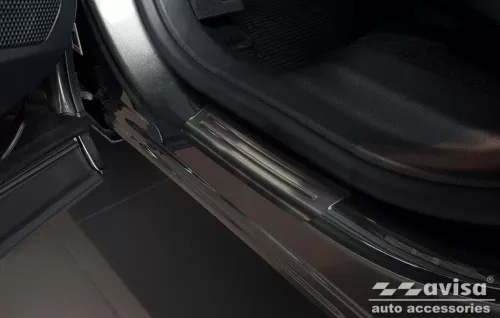 Prahové lišty Peugeot 3008 2016-2024 (tmavé, matné)