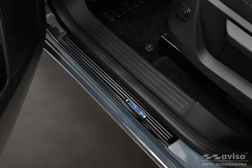 Renault Kangoo 2021- (sötét-fényes) Avisa 4db-os küszöbvédő