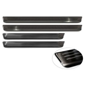   Küszöbvédő lécek Škoda Kodiaq II. 2024- (sötét, matt)