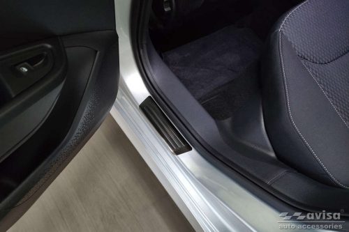 Skoda Fabia IV. 2021- (sötét-matt) Avisa 4db-os küszöbvédő