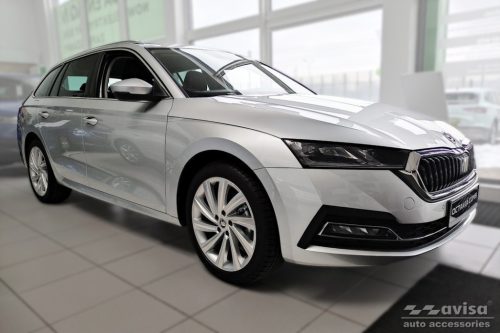 Küszöbvédő lécek Škoda Octavia IV. 2020- (sötét)