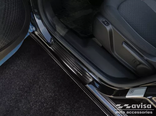 Smart Forfour 2014- (sötét-matt) Avisa 4db-os küszöbvédő