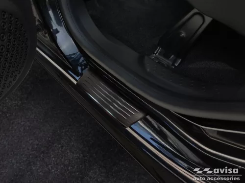 Smart Forfour 2014- (sötét-matt) Avisa 4db-os küszöbvédő