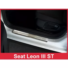   Seat Leon 2012-2020 (combi, matt) Avisa 4db-os küszöbvédő