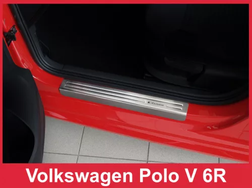 VW Polo 2009-2017 (matt) Avisa 4db-os küszöbvédő