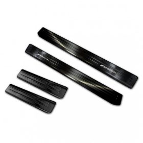   VW Passat B6 2005-2010 (sötét-matt) Avisa 4db-os küszöbvédő