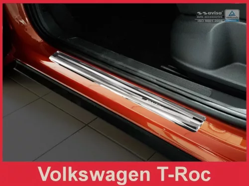 VW T-Roc 2017- (chrom) Avisa 4db-os küszöbvédő