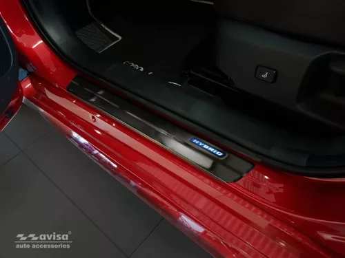 Toyota Corolla 2018- (hybrid, sötét-matt) Avisa 4db-os küszöbvédő