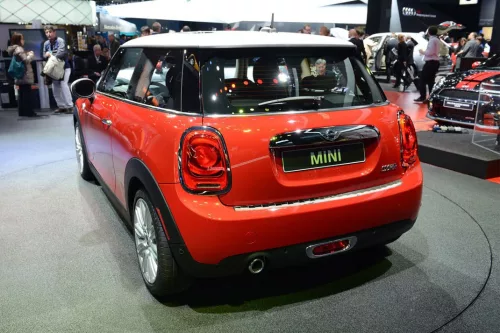 Mini Cooper 2014- (F56, matt) Avisa lökhárítóvédő