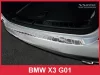 BMW X3 2017- (G01, matt) Avisa lökhárítóvédő