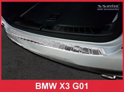 BMW X3 2017- (G01, matt) Avisa lökhárítóvédő