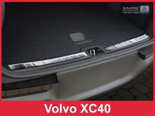 Volvo XC40 2018- (belső, matt) Avisa lökhárítóvédő