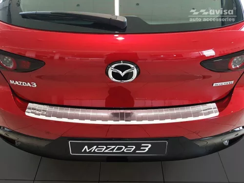Mazda 3 2019- (hatchback, matt) Avisa lökhárítóvédő