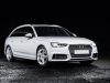 Audi A4 2016- (combi, matt) Avisa lökhárítóvédő