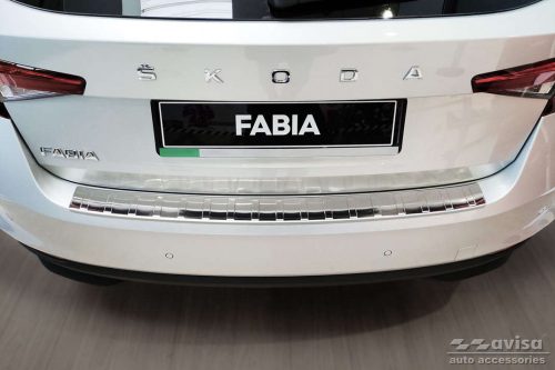 Skoda Fabia IV. 2021- (hatchback, matt) Avisa lökhárítóvédő