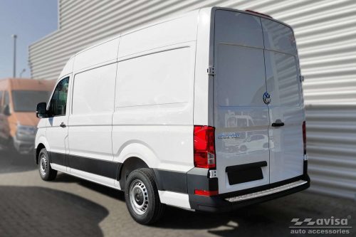 VW Crafter 2017- (bordázott alu, matt) Avisa lökhárítóvédő
