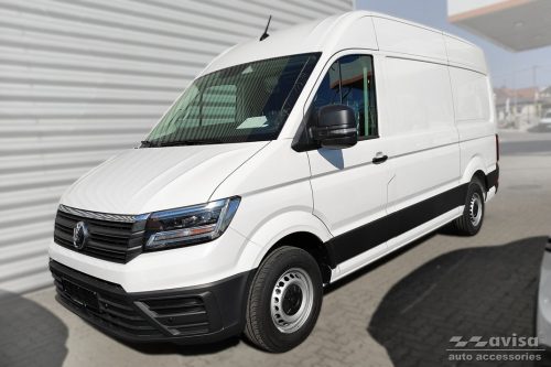 VW Crafter 2017- (bordázott alu, matt) Avisa lökhárítóvédő