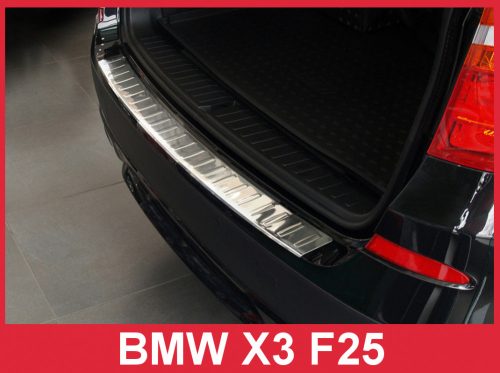 BMW X3 2010-2014 (F25, matt) Avisa lökhárítóvédő