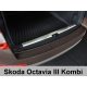 Skoda Octavia III. 2013-2017 (combi, belső, matt) Avisa lökhárítóvédő