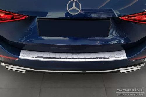 Csomagtér peremvédő Mercedes C-Class 2022- (S206, T-Model, AMG, matt, II. osztály)