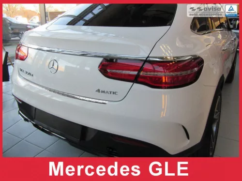 Mercedes GLE-Classe 2015-2019 (C292, coupe, matt) Avisa lökhárítóvédő