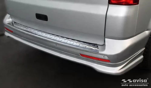 VW Transporter T5 2003-2015 (matt, hosszú, 136cm) Avisa lökhárítóvédő