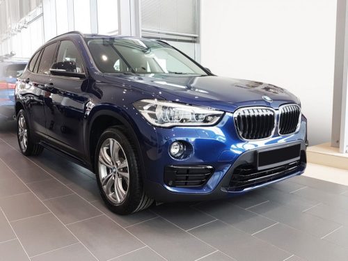 BMW X1 2015-2019 (fényes) Avisa lökhárítóvédő