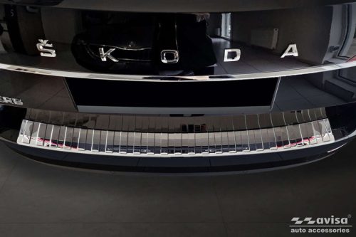 Skoda SuperB III. 2015-2024 (combi, króm) Avisa lökhárítóvédő
