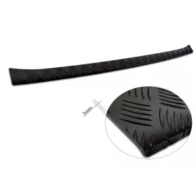   Megerősített védőcsík a csomagtér szélére Mercedes Sprinter 2018- (bordázott alumínium, fekete)