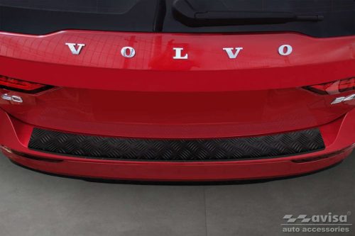 Volvo V60 2018- (alumínium, fekete) Avisa lökhárítóvédő