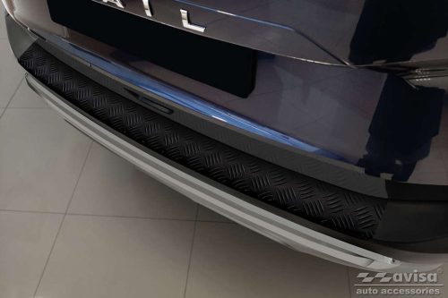 Nissan X-trail 2022- (alumínium, fekete) Avisa lökhárítóvédő