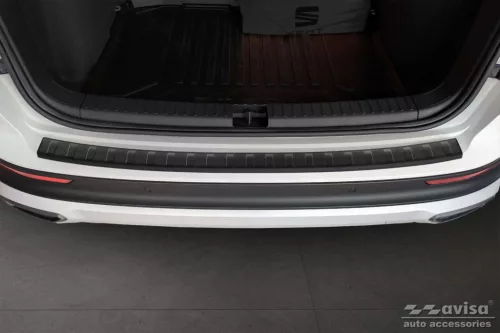 Csomagtér perem védő díszléc Seat Ateca 2016- (fekete)