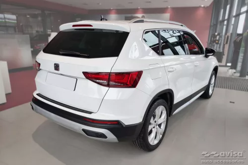 Csomagtér perem védő díszléc Seat Ateca 2016- (fekete)