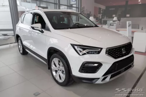 Csomagtér perem védő díszléc Seat Ateca 2016- (fekete)