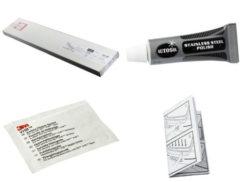 BMW X1 2015-2019 (F48, fényes bordó-karbon) Avisa lökhárítóvédő