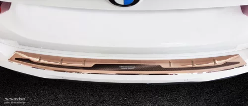 BMW X3 2017- (G01, sárga-karbon) Avisa lökhárítóvédő