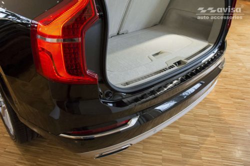Volvo XC90 2015- (sötét) Avisa lökhárítóvédő