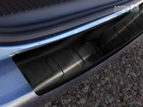 Ochranná lišta hrany kufru VW Touran 2010-2015 (tmavá, matná, II. jakost)
