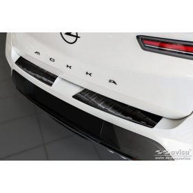  Opel Mokka 2021- (belső, sötét-matt) Avisa lökhárítóvédő