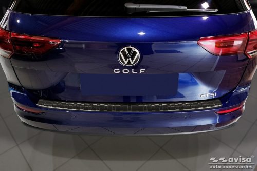 VW Golf VIII. 2020- (combi, sötét-matt) Avisa lökhárítóvédő