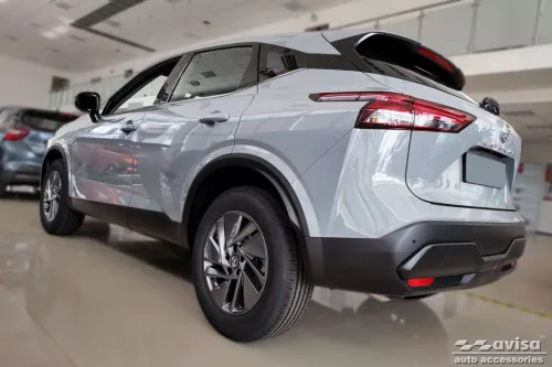 Csomagtér szélvédővédő Nissan Qashqai 2021- (sötét, matt)