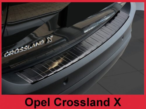 Opel Crossland X 2017- (sötét-matt) Avisa lökhárítóvédő