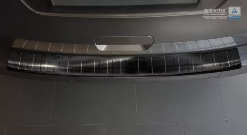 Csomagtér peremvédő Peugeot Traveller 2016-2024 (sötét, matt, II. osztály)