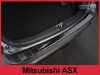 Mitsubishi ASX 2017-2019 (sötét-matt) Avisa lökhárítóvédő