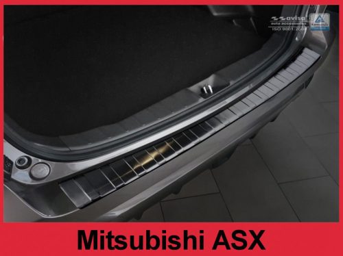 Mitsubishi ASX 2017-2019 (sötét-matt) Avisa lökhárítóvédő